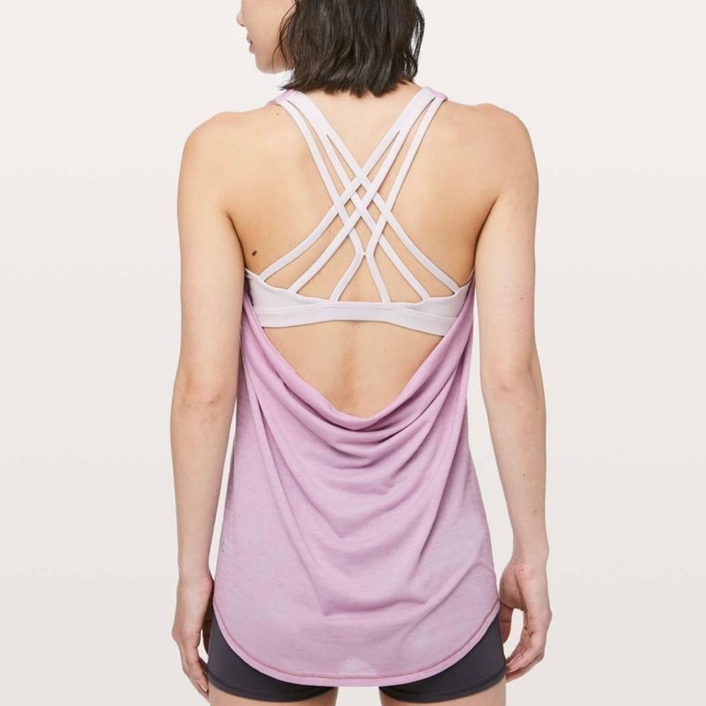 Lululemon Slay the Studio 2 in 1 Tank Size 8